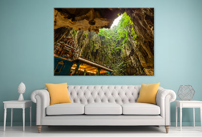Batu Caves Temple, Kuala Lumpur Wall Art Decor 100% Australian Made - Bella Home Decor