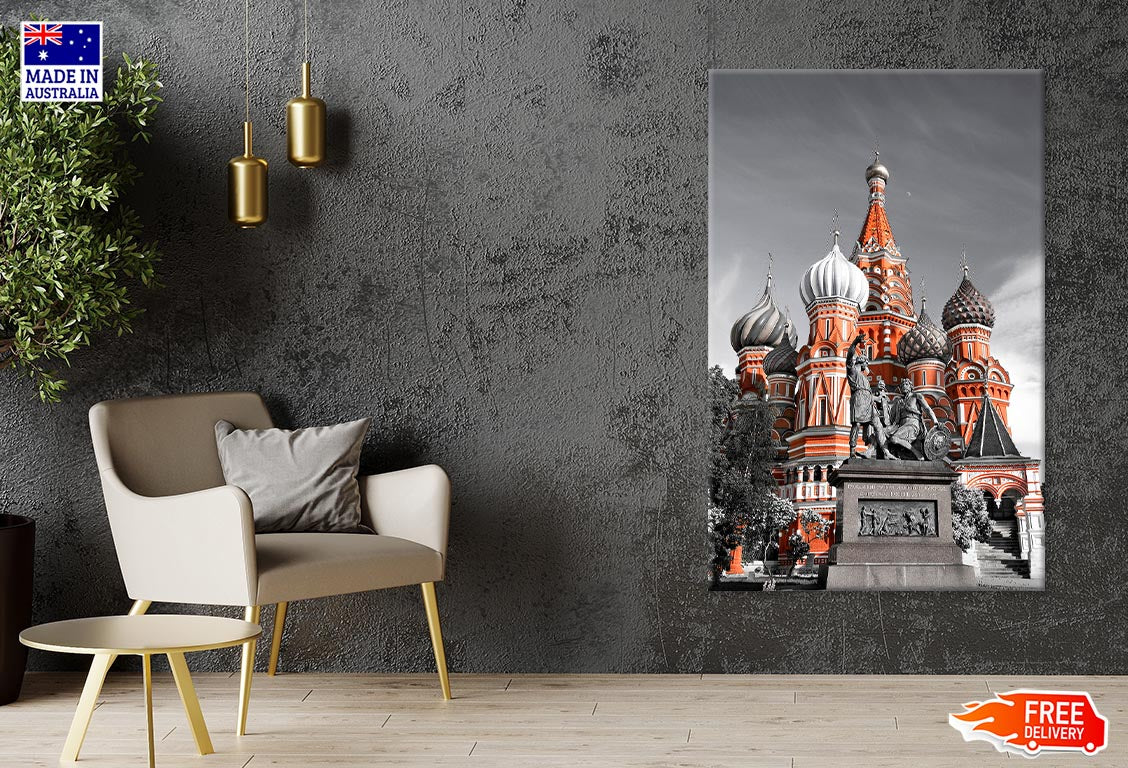 Saint Basil's Cathedral Russia Print 100% Australian Made