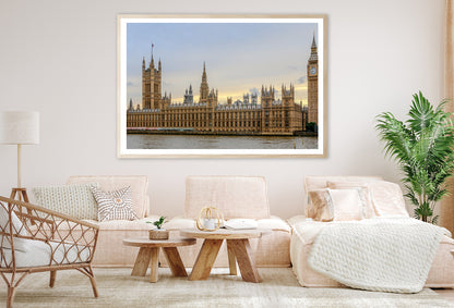 Big Ben with Beautiful Sky In UK Home Decor Premium Quality Poster Print Choose Your Sizes