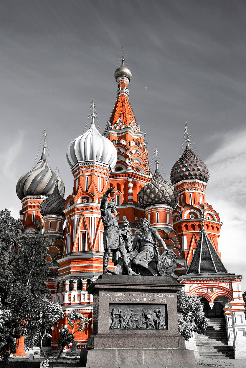 Saint Basil's Cathedral Russia Home Decor Premium Quality Poster Print Choose Your Sizes