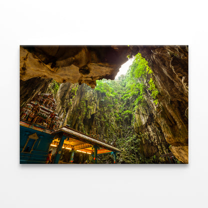 Batu Caves Temple, Kuala Lumpur Wall Art Decor 100% Australian Made - Bella Home Decor