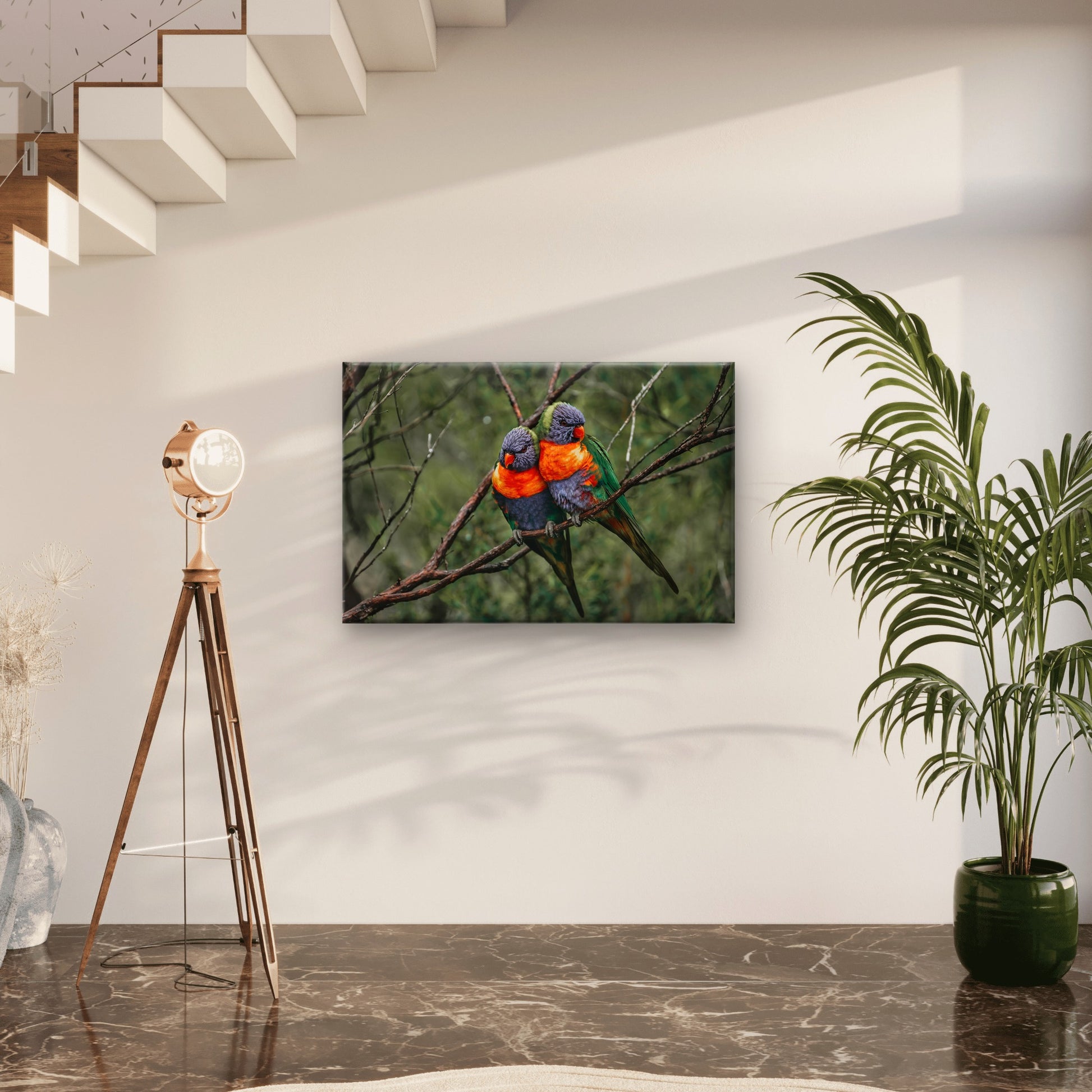 Rainbow Lorikeet Northern Queensland Wall Art Decor 100% Australian Made - Bella Home Decor
