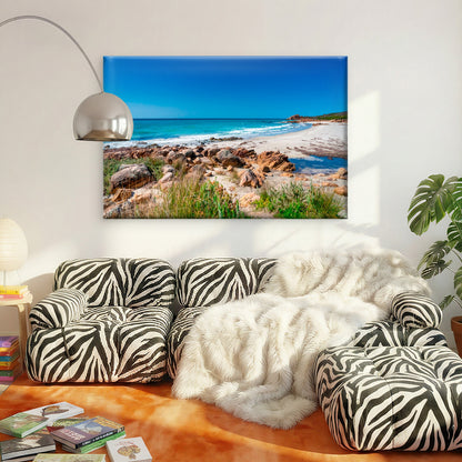 Castle Rock Beach in Dunsborough Wall Art Decor 100% Australian Made