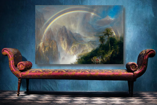 Frederic Edwin Church, Rainy Season In The Tropics UV Direct Aluminum Print Australian Made Quality