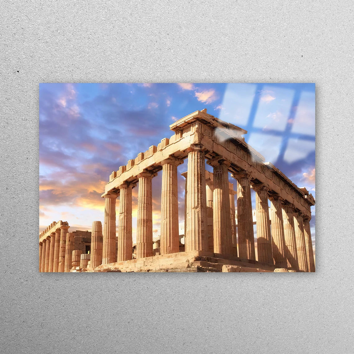 Acropolis of Athens Acrylic Glass Print Tempered Glass Wall Art 100% Made in Australia Ready to Hang