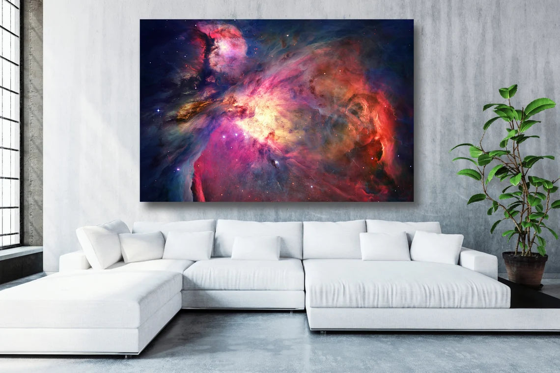 Orion Nebula UV Direct Aluminum Print Australian Made Quality