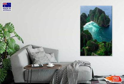 Maya Bay is Crown Phi Phi Islands Print 100% Australian Made