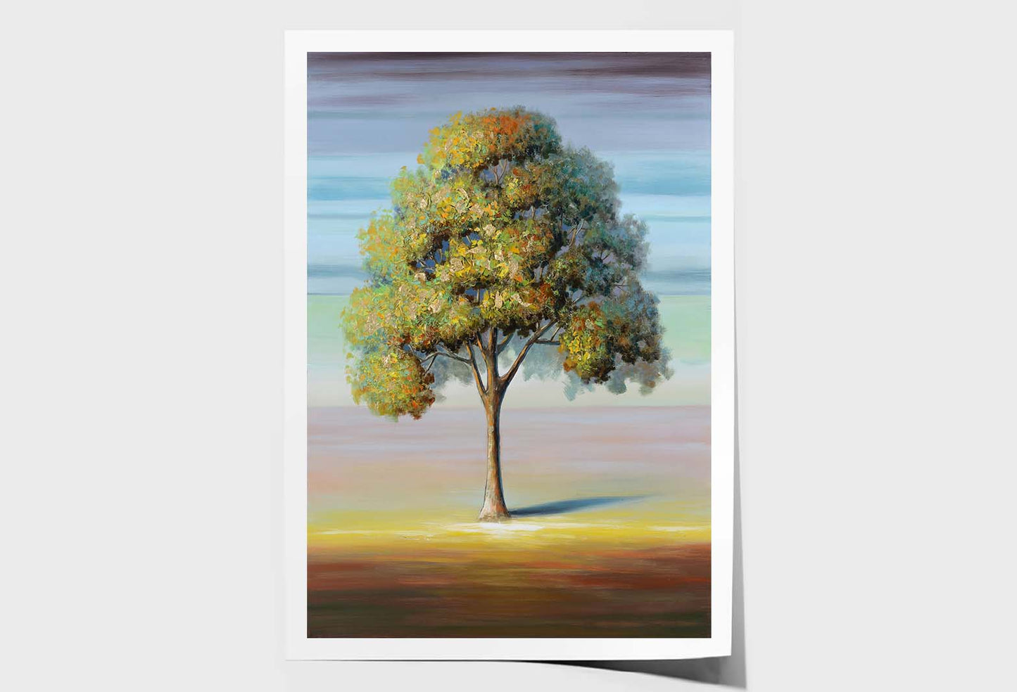 Beautiful Big Tree Scenery Painting Wall Art Limited Edition High Quality Print