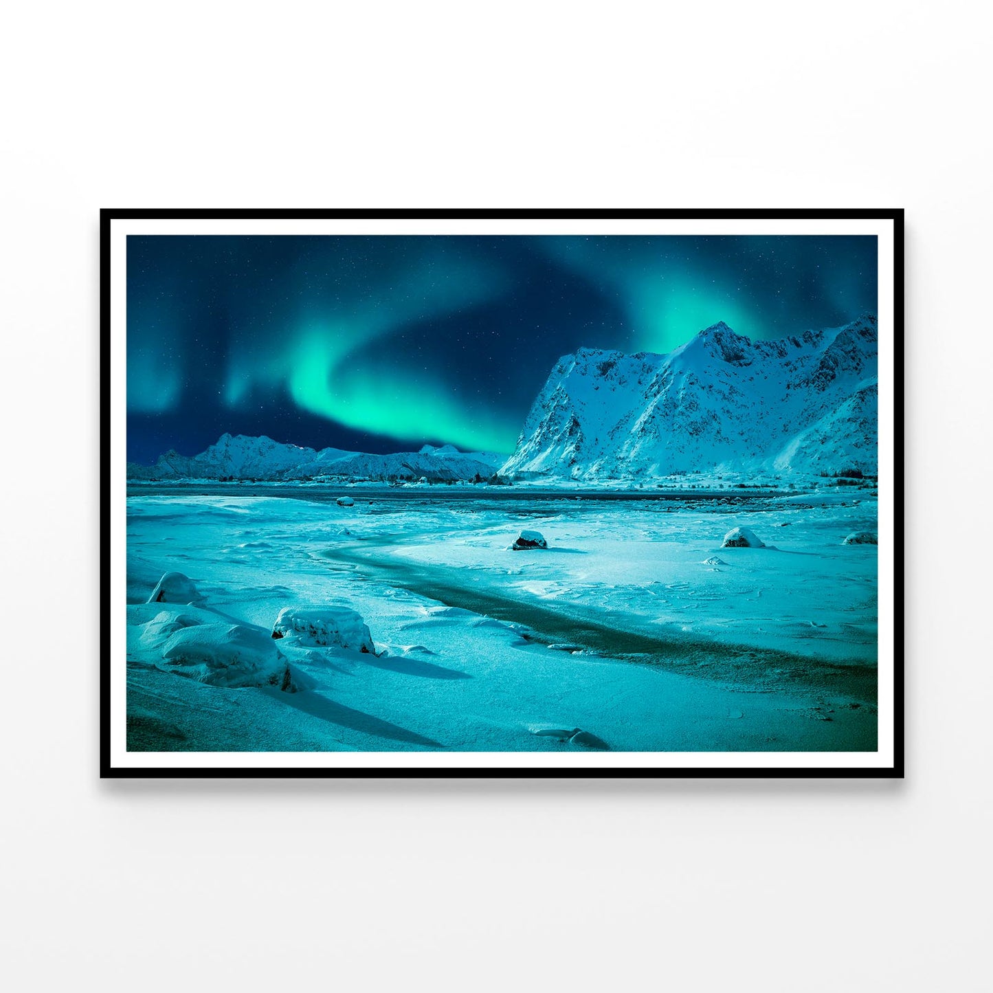 Wonderful Snowy Winter in Norway Home Decor Premium Quality Poster Print Choose Your Sizes