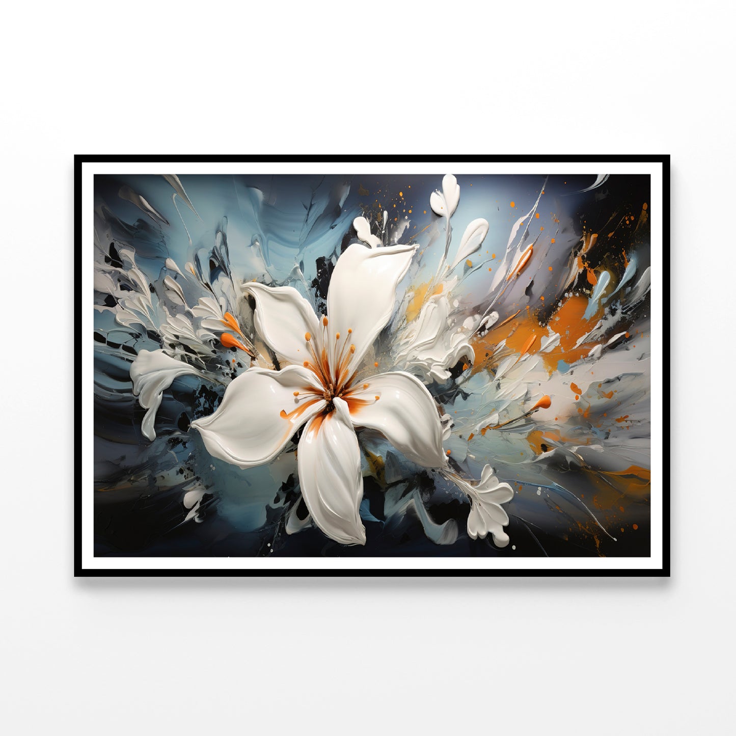 Beautiful Flowers Painting Home Decor Premium Quality Poster Print Choose Your Sizes