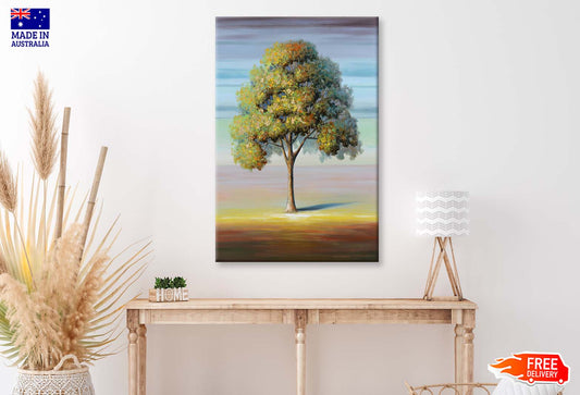 Beautiful Big Tree Scenery Painting Wall Art Limited Edition High Quality Print