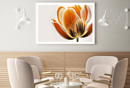 Tulips in Close-Up View Home Decor Premium Quality Poster Print Choose Your Sizes