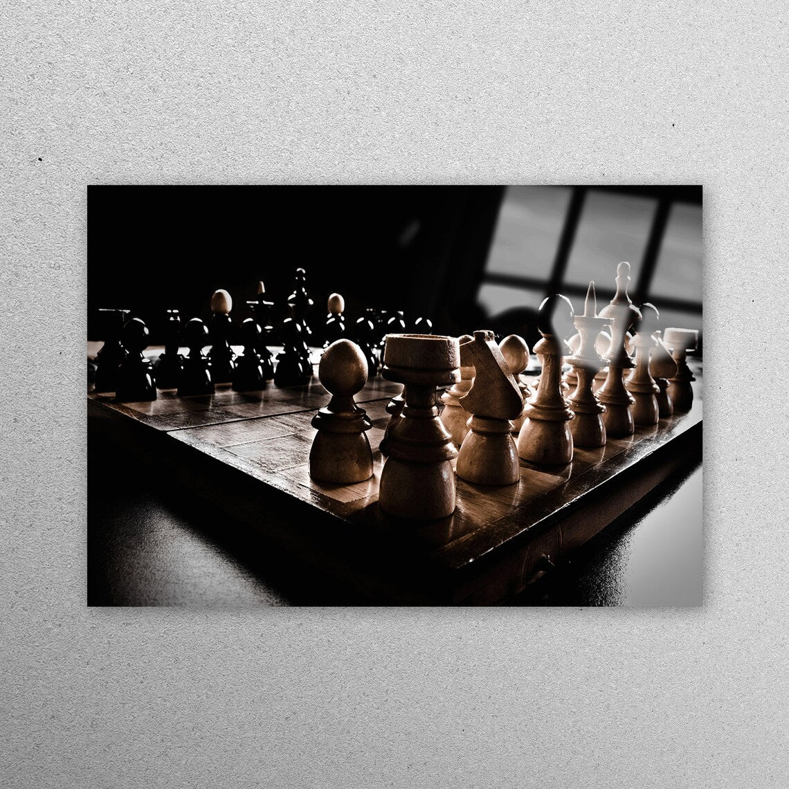 Chess, Workscape Acrylic Glass Print Tempered Glass Wall Art 100% Made in Australia Ready to Hang