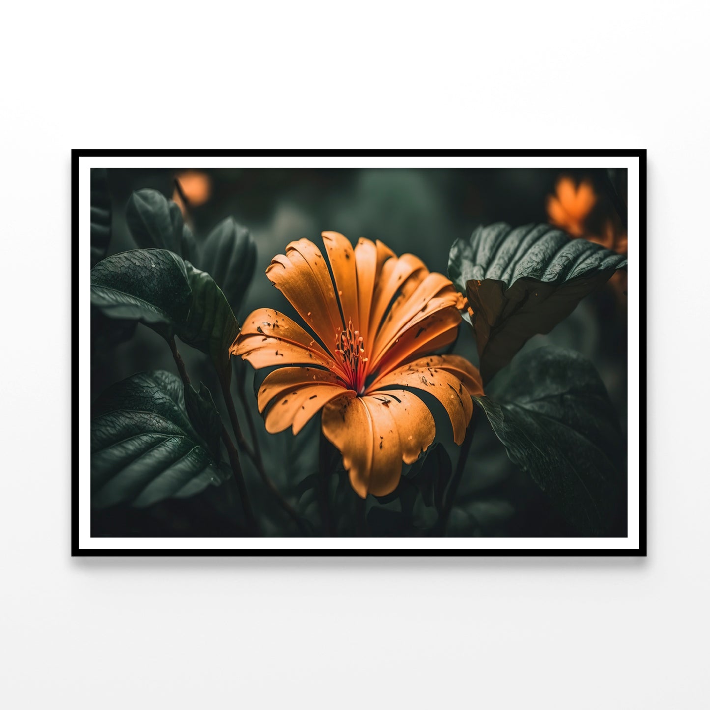 Close-up of an Orange Blossom Home Decor Premium Quality Poster Print Choose Your Sizes