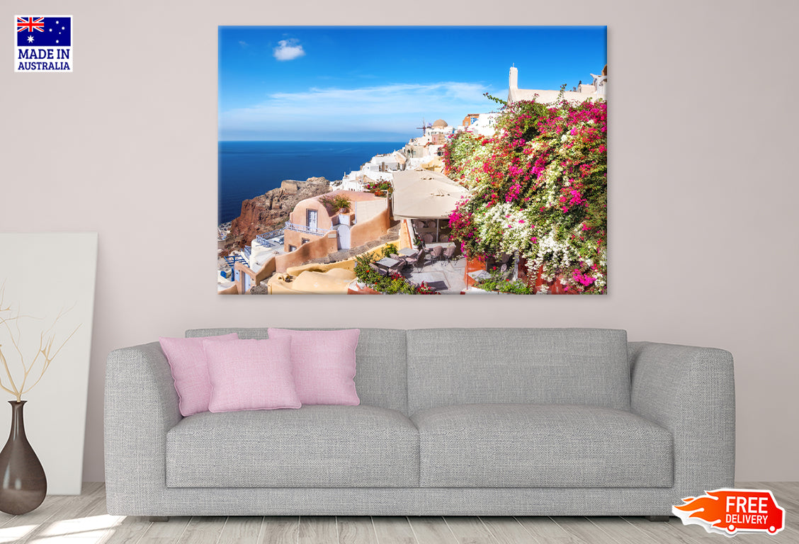 Oia Santorini island Greece Print 100% Australian Made