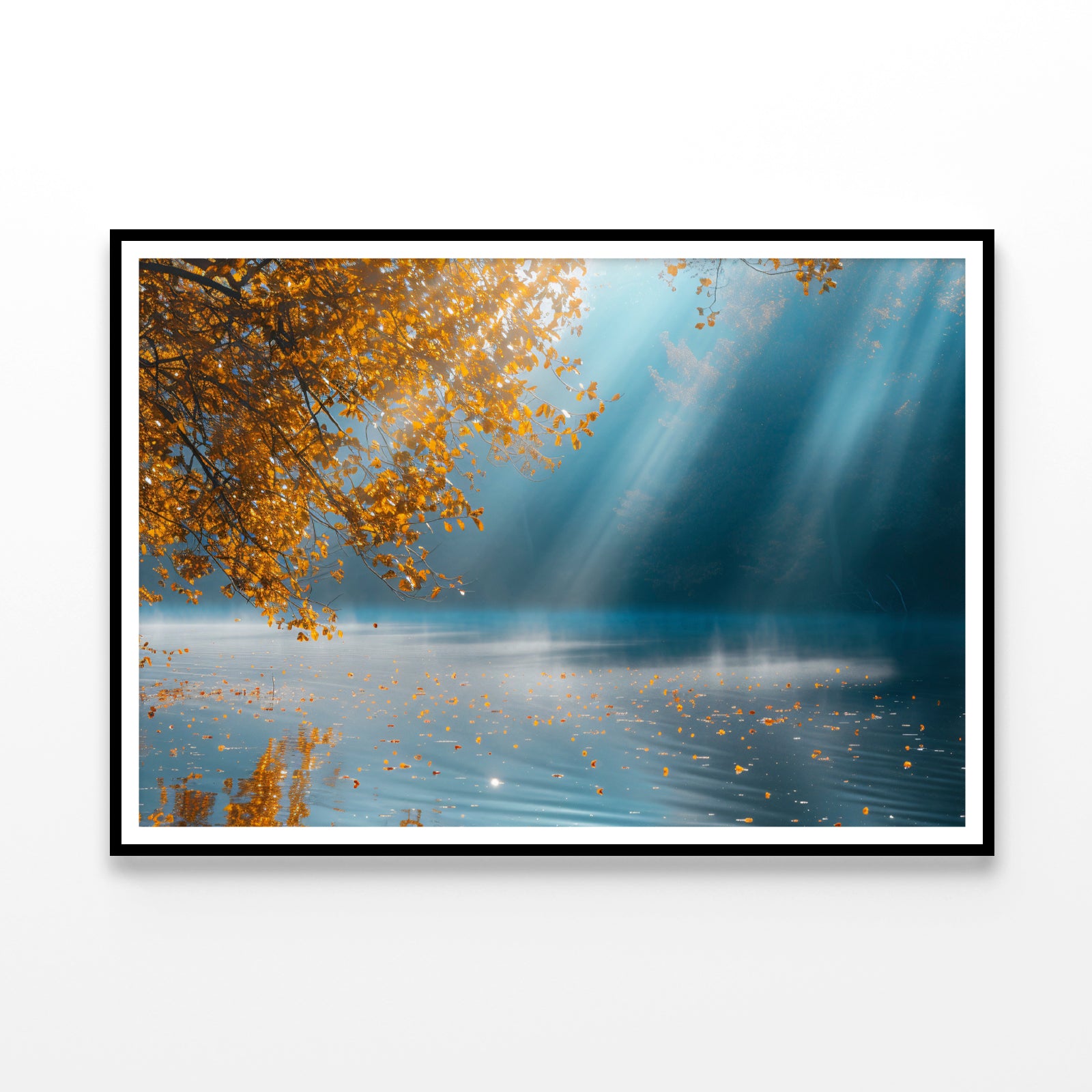 A Sunny and Foggy Morning Home Decor Premium Quality Poster Print Choose Your Sizes - Bella Home Decor