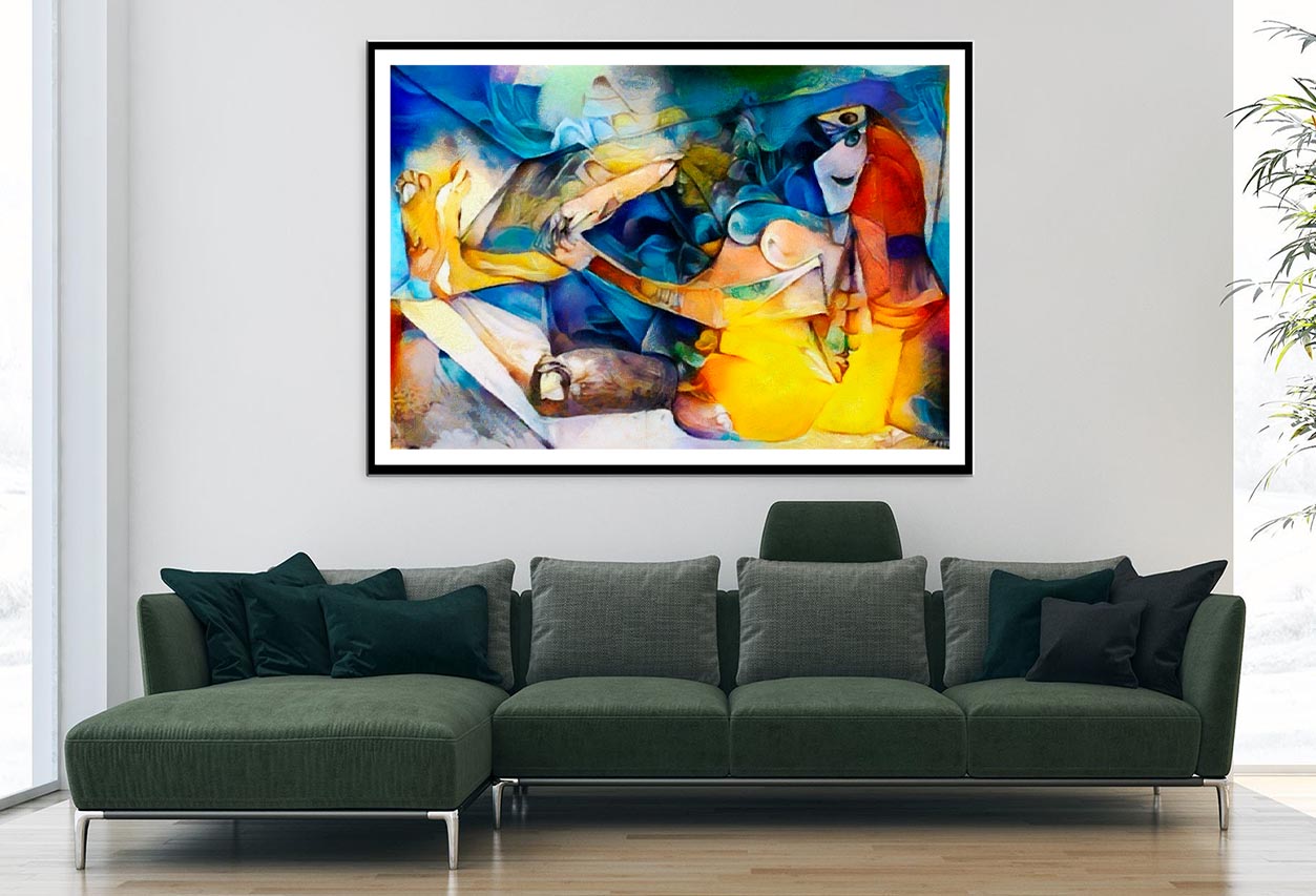 Abstract Style of Kandinsky Home Decor Premium Quality Poster Print Choose Your Sizes