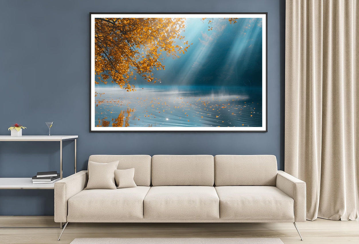 A Sunny and Foggy Morning Home Decor Premium Quality Poster Print Choose Your Sizes - Bella Home Decor