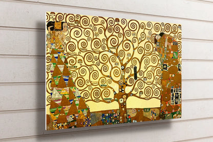 Gustav Klimt, The Tree Of Life UV Direct Aluminum Print Australian Made Quality