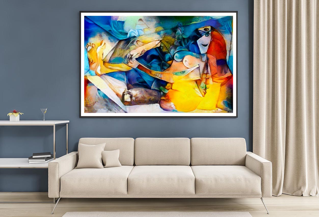 Abstract Style of Kandinsky Home Decor Premium Quality Poster Print Choose Your Sizes