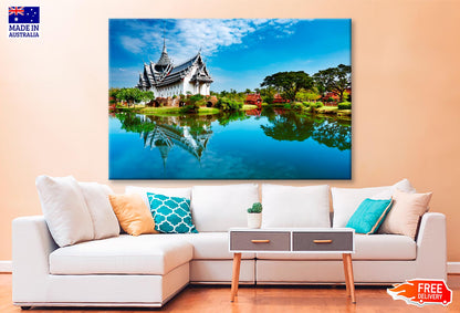 Sanphet Prasat Palace, Ancient City, Bangkok, Thailand Wall Art Decor 100% Australian Made - Bella Home Decor