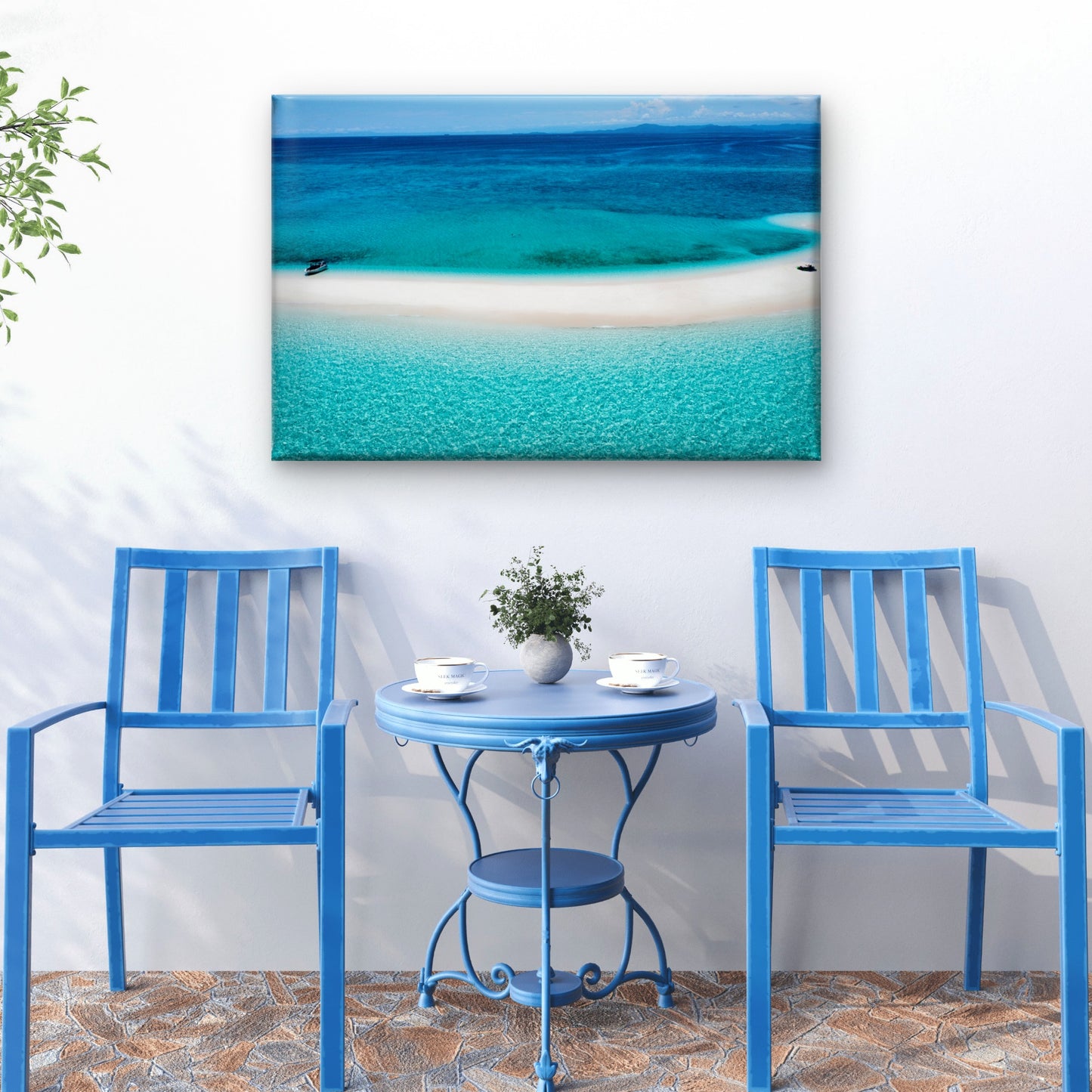 The Great Barrier Reef Queensland Port Wall Art Decor 100% Australian Made