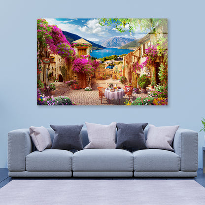 Old Street near The Coast Acrylic Glass Print Tempered Glass Wall Art 100% Made in Australia Ready to Hang - Bella Home Decor