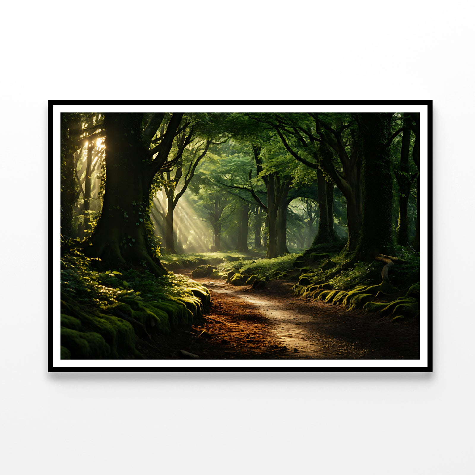 Morning in the Woods Home Decor Premium Quality Poster Print Choose Your Sizes - Bella Home Decor
