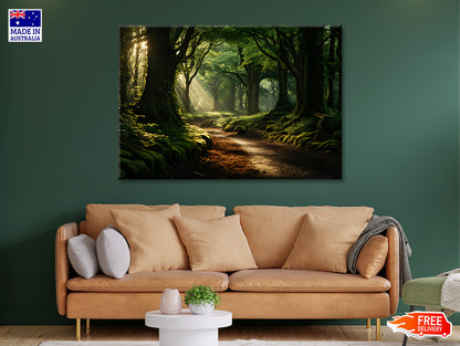 Morning in the Woods Print 100% Australian Made - Bella Home Decor