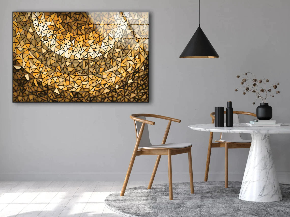 Pattern Abstract UV Direct Aluminum Print Australian Made Quality