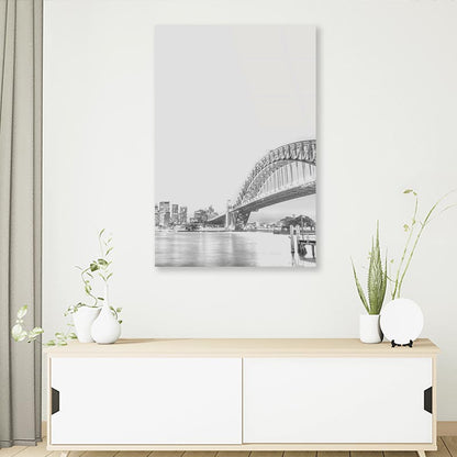 Sydney Harbor Bridge 3D Design Acrylic Glass Print Tempered Glass Wall Art 100% Made in Australia Ready to Hang