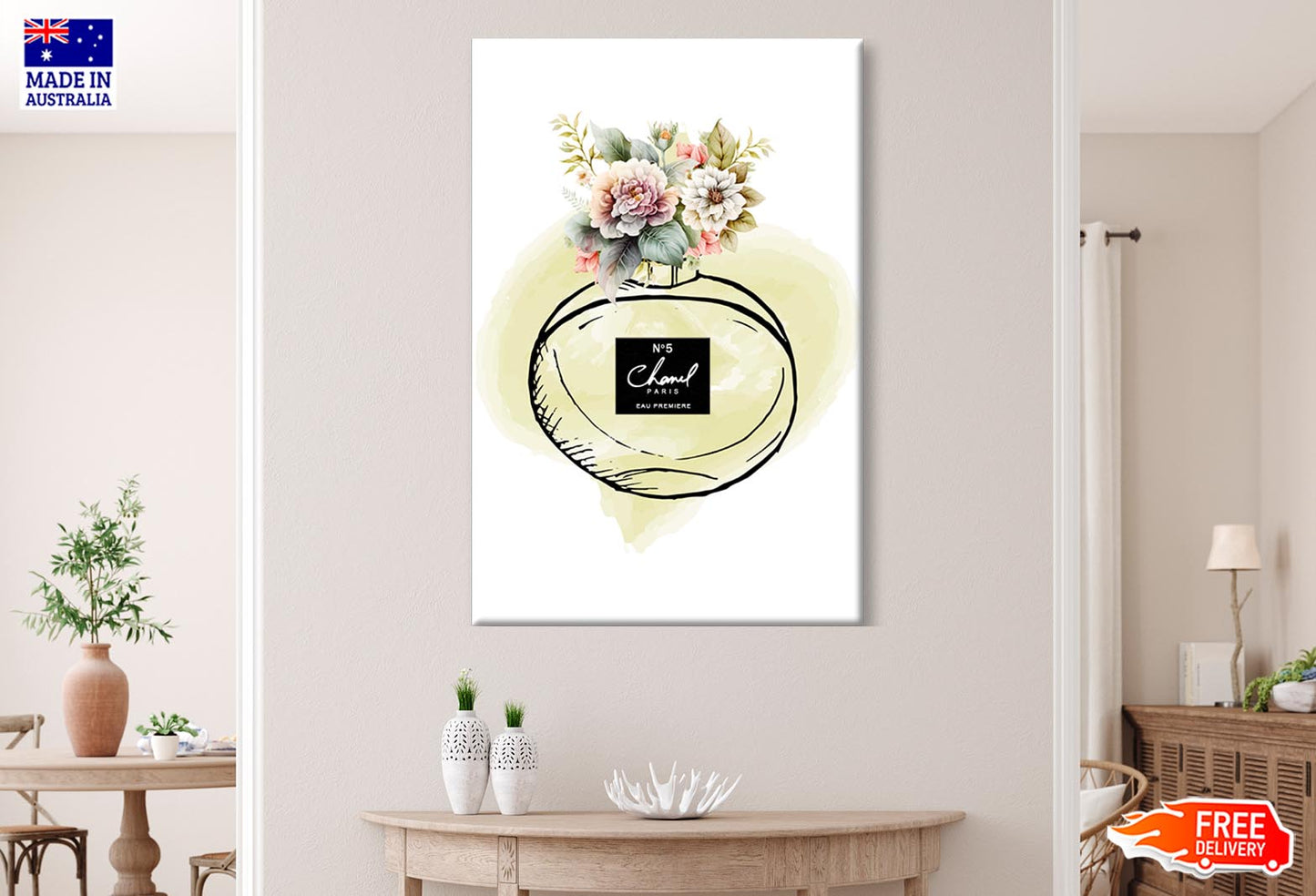 Green Shade Perfume Wall Art Limited Edition High Quality Print