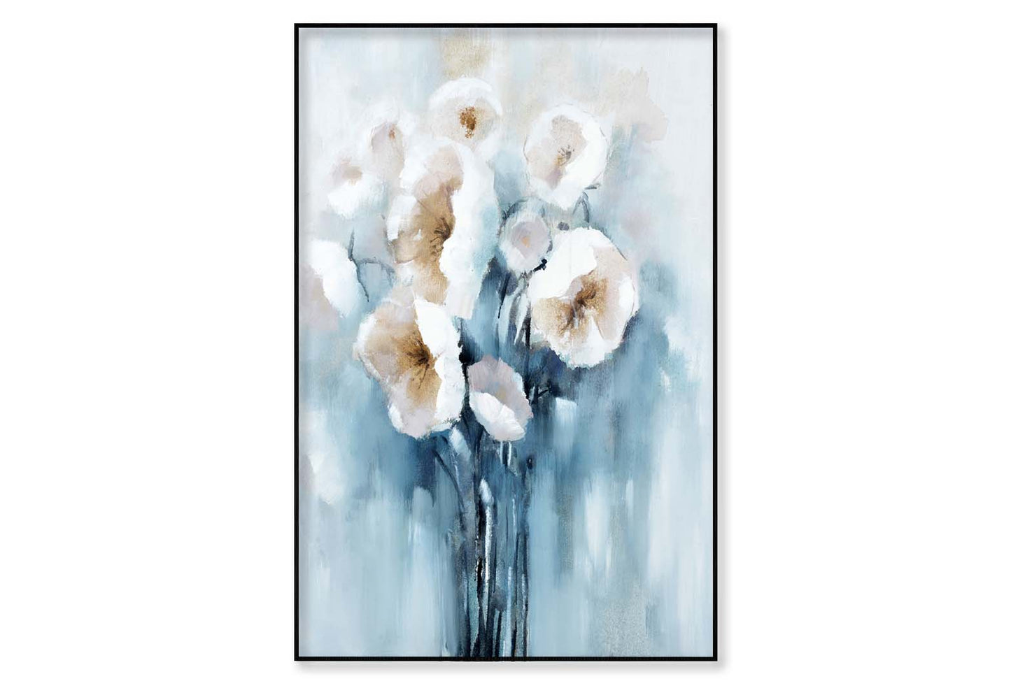 An Impression of Flowers, Water Dye Wall Art Limited Edition High Quality Print