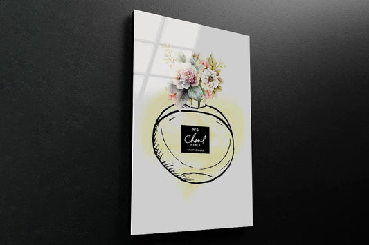 Green Shade Perfume 3D Design Acrylic Glass Print Tempered Glass Wall Art 100% Made in Australia Ready to Hang