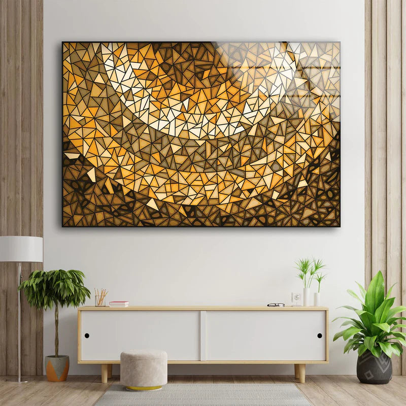 Pattern Abstract UV Direct Aluminum Print Australian Made Quality