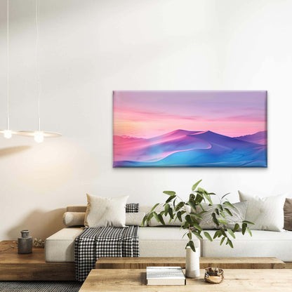 Portrait Gradient Wall Art Canvas Office Home Room Framed 120x60cm - Bella Home Decor