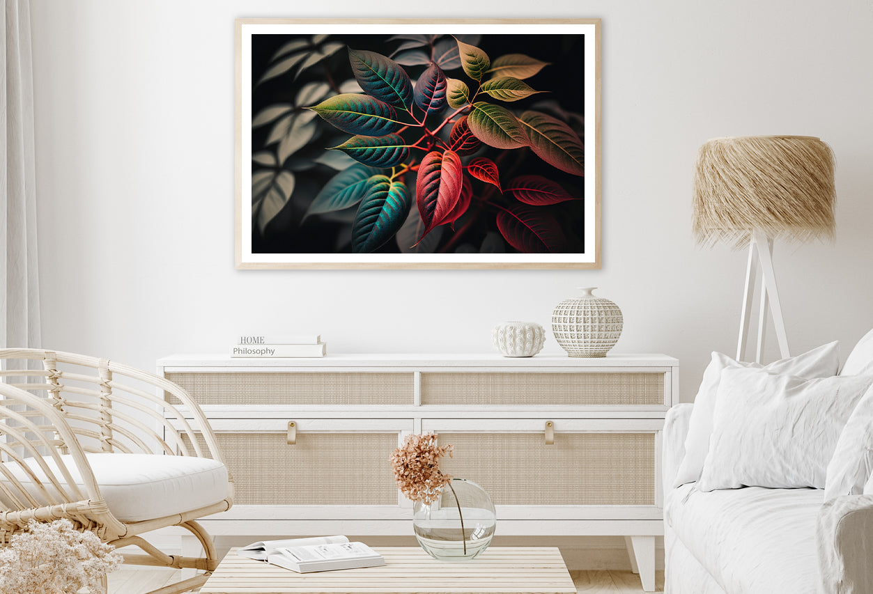 Leaves Close-Up View Home Decor Premium Quality Poster Print Choose Your Sizes