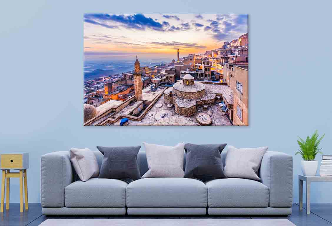 Stunning Mardin, Turkey Sky View  Wall Art Decor 100% Australian Made - Bella Home Decor