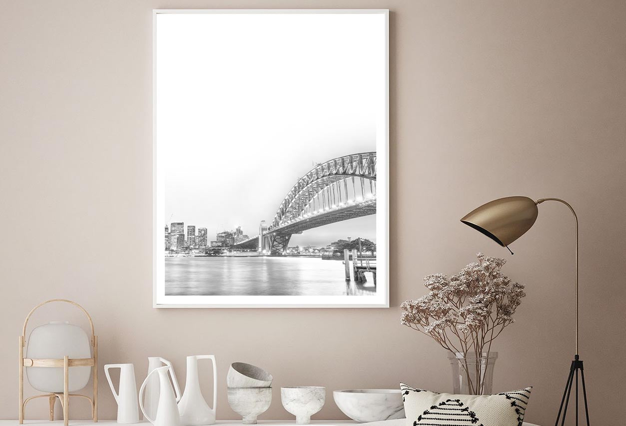 Sydney Harbor Bridge Home Decor Premium Quality Poster Print Choose Your Sizes