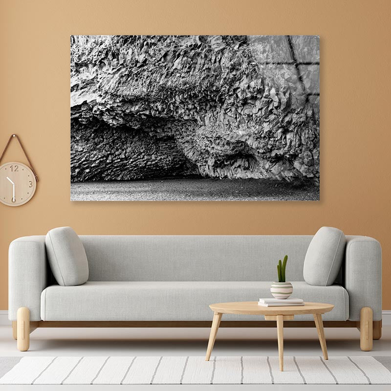 Icelandic Nature with Mountains Acrylic Glass Print Tempered Glass Wall Art 100% Made in Australia Ready to Hang