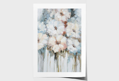 An Impression of Flowers, Painting Wall Art Limited Edition High Quality Print