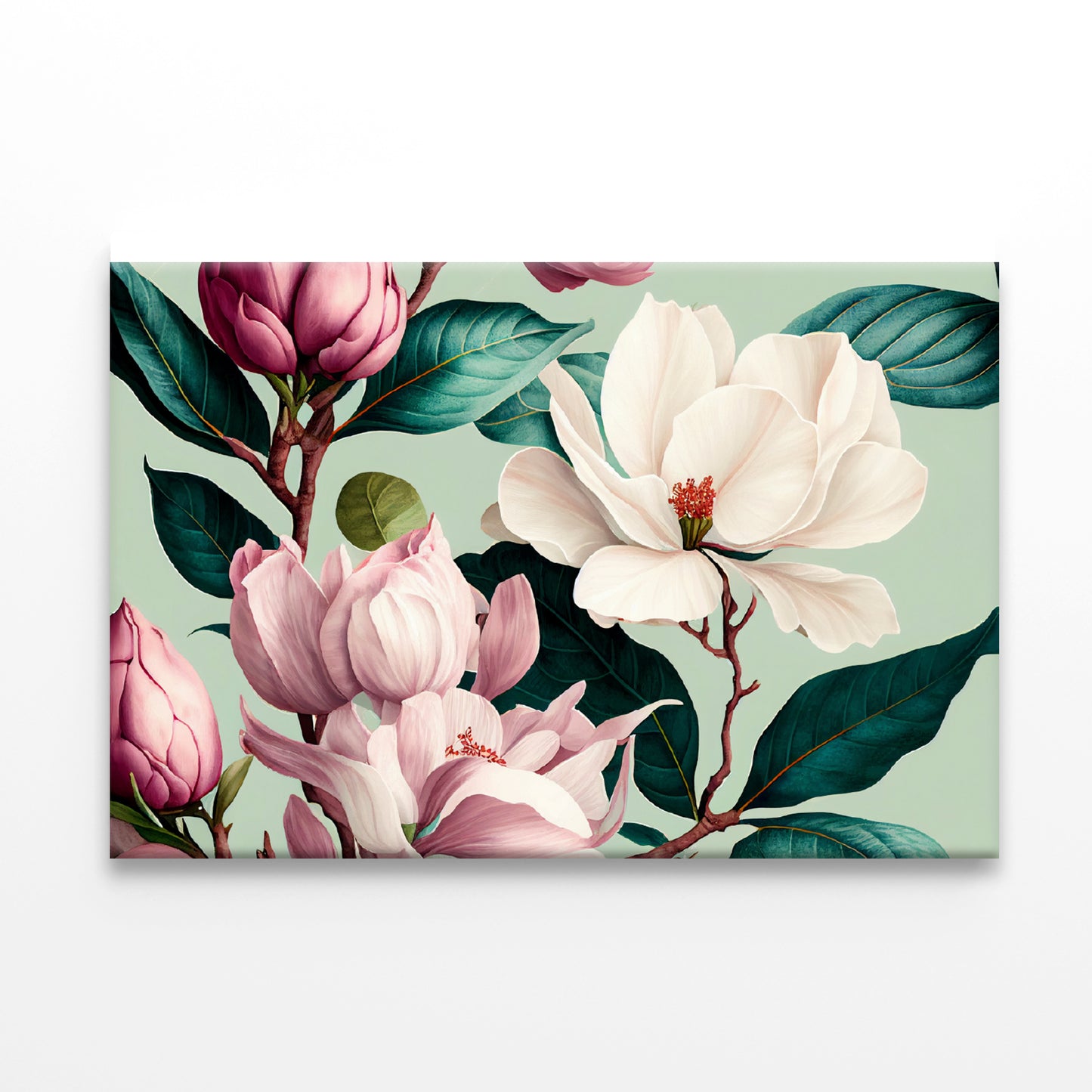Floral Watercolor Pattern Print 100% Australian Made - Bella Home Decor