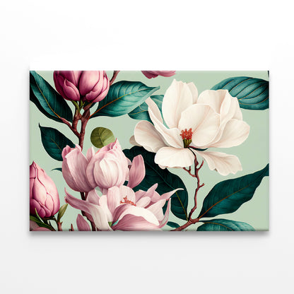 Floral Watercolor Pattern Print 100% Australian Made - Bella Home Decor