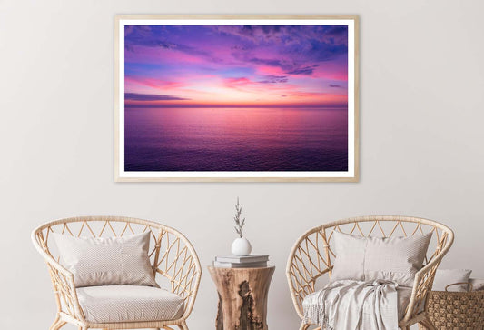 Aerial View Sunset Sky Home Decor Premium Quality Poster Print Choose Your Sizes