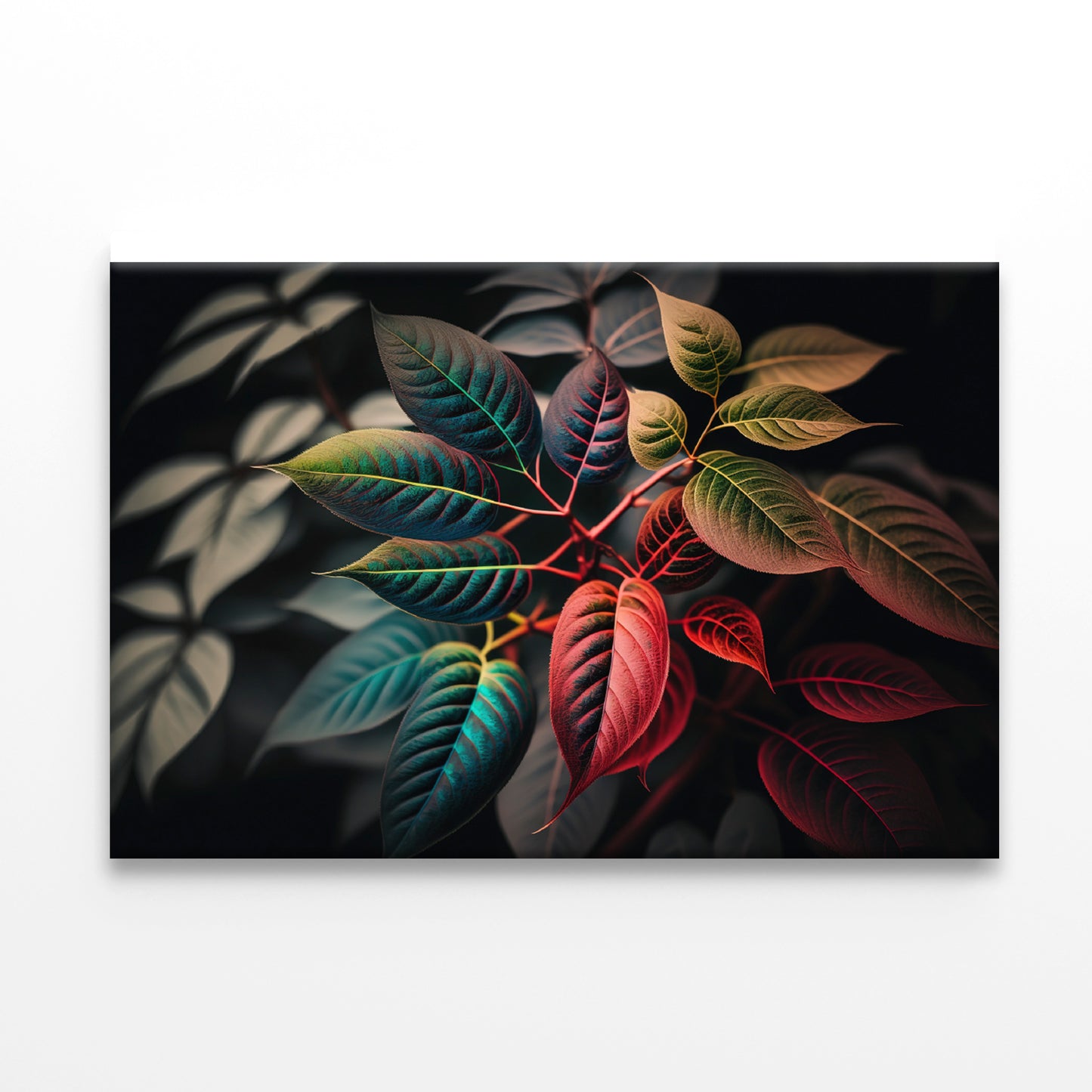 Leaves Close-Up View Print 100% Australian Made - Bella Home Decor