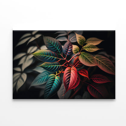Leaves Close-Up View Print 100% Australian Made - Bella Home Decor
