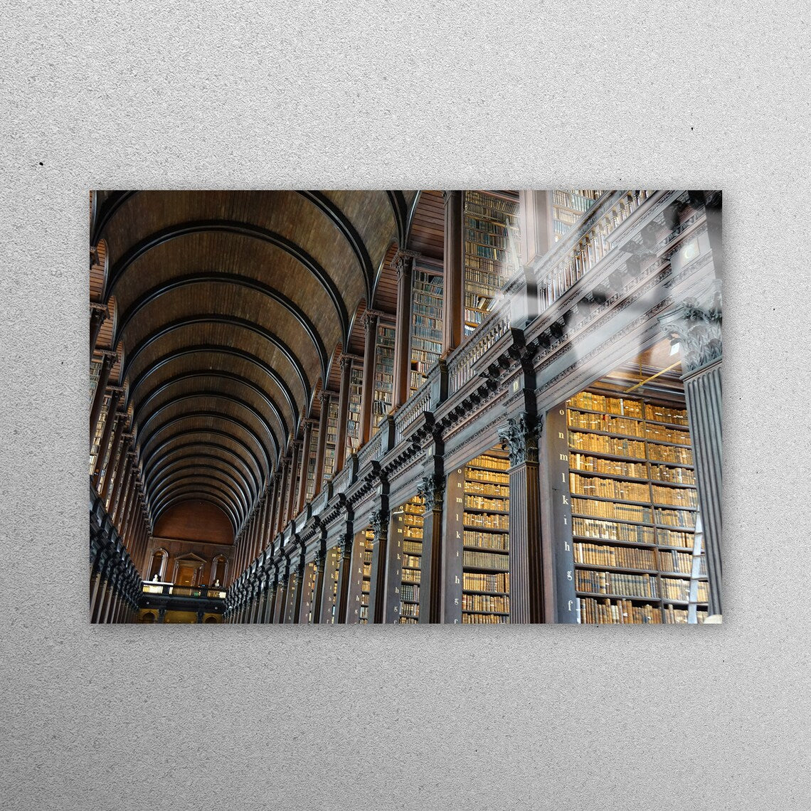 Ireland Library Acrylic Glass Print Tempered Glass Wall Art 100% Made in Australia Ready to Hang