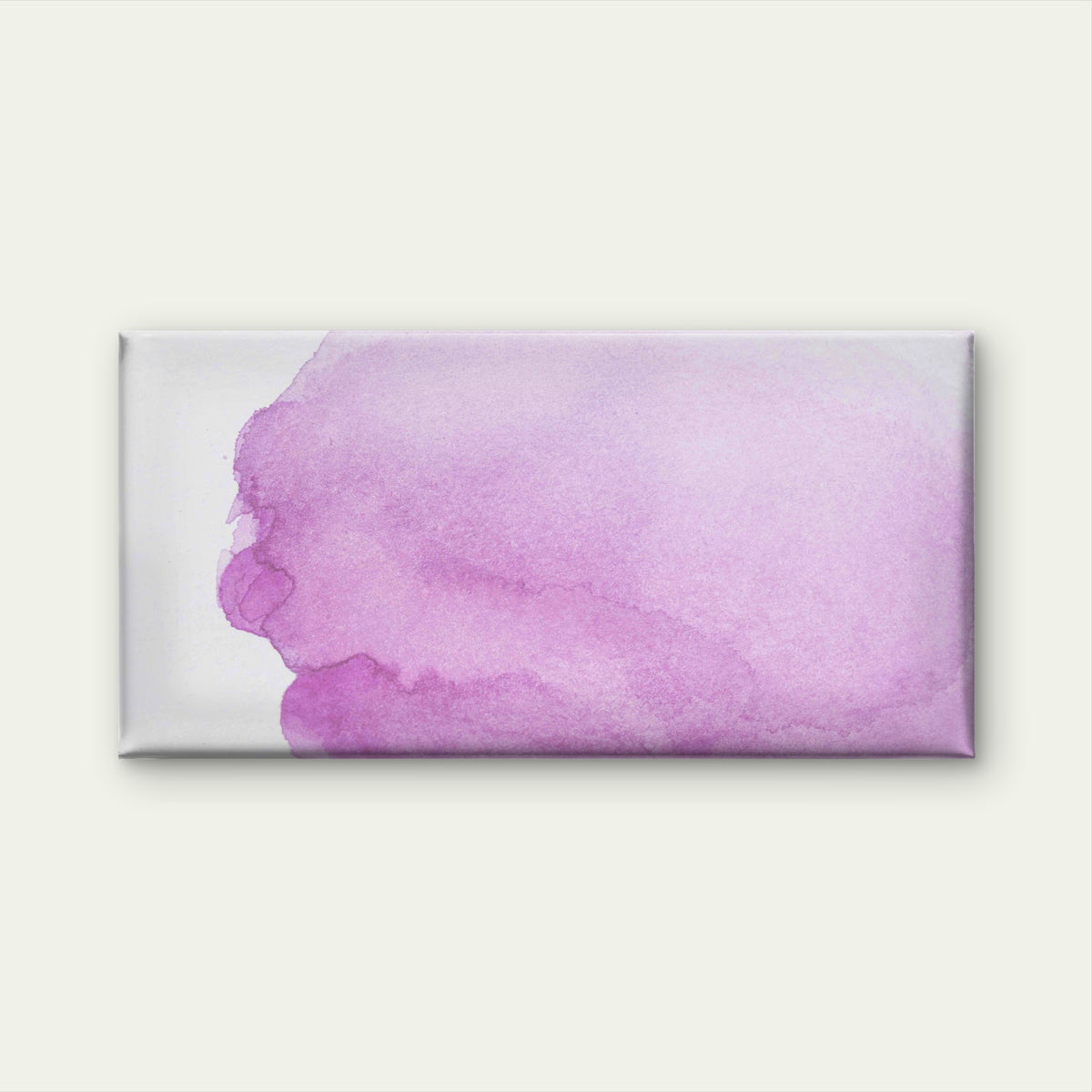 Watercolor Purple White Gradien Wall Art Canvas Office Home Room Framed 120x60cm