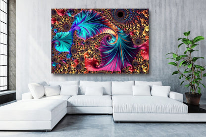 Design of Abstract Art Acrylic Glass Print Tempered Glass Wall Art 100% Made in Australia Ready to Hang