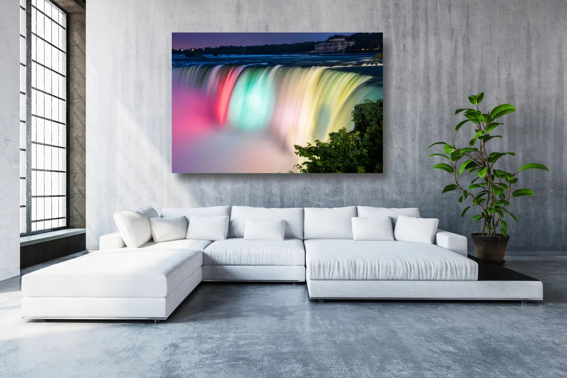 Niagara Falls Waterfall Acrylic Glass Print Tempered Glass Wall Art 100% Made in Australia Ready to Hang